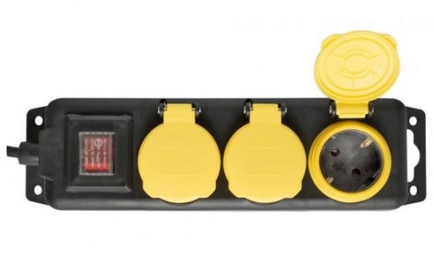 Kültéri hosszabbító, elosztó